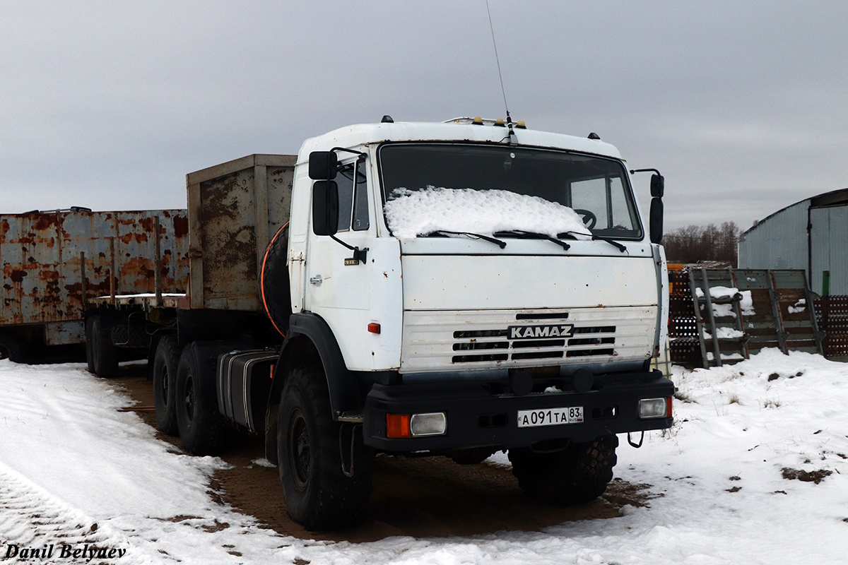 Ненецкий автономный округ, № А 091 ТА 83 — КамАЗ-43118-10 [43118K]