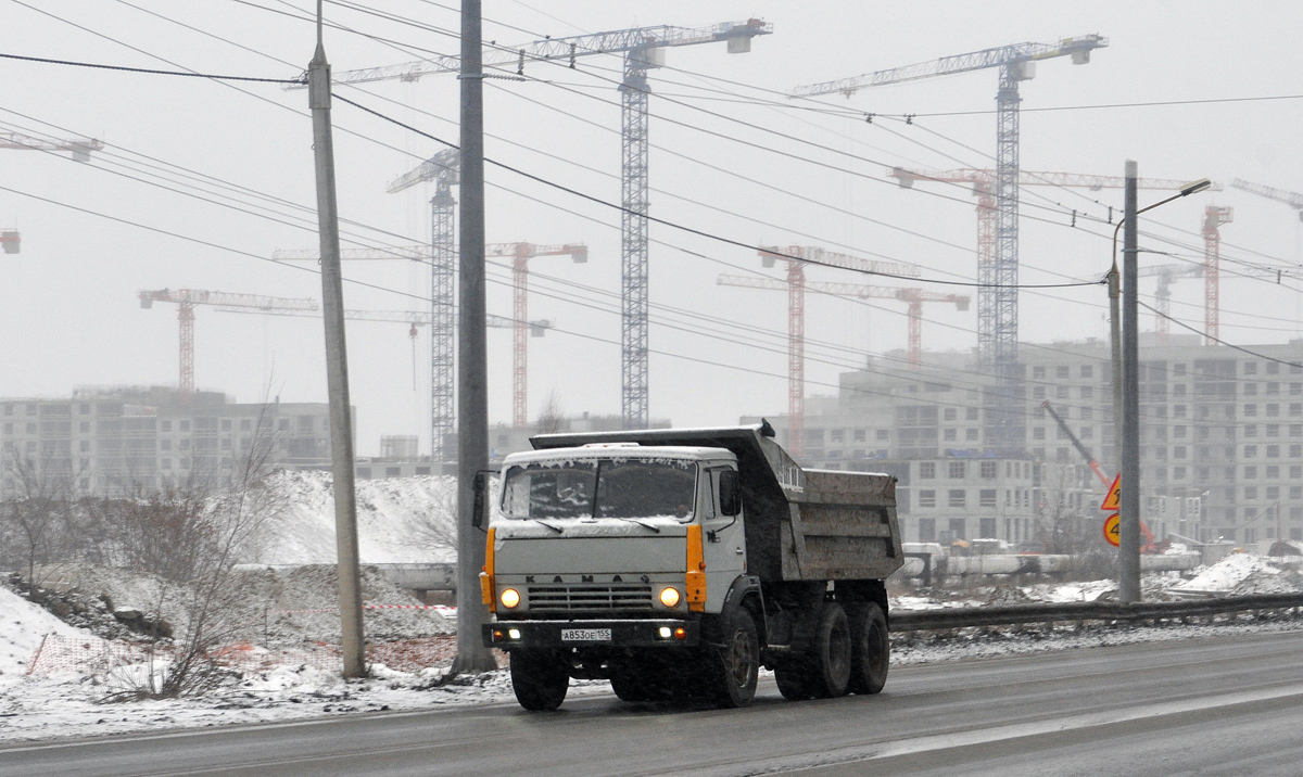 Омская область, № А 853 ОЕ 155 — КамАЗ-55111 [551110]
