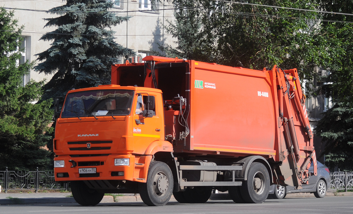 Омская область, № Х 906 НН 55 — КамАЗ-53605-A5(48)
