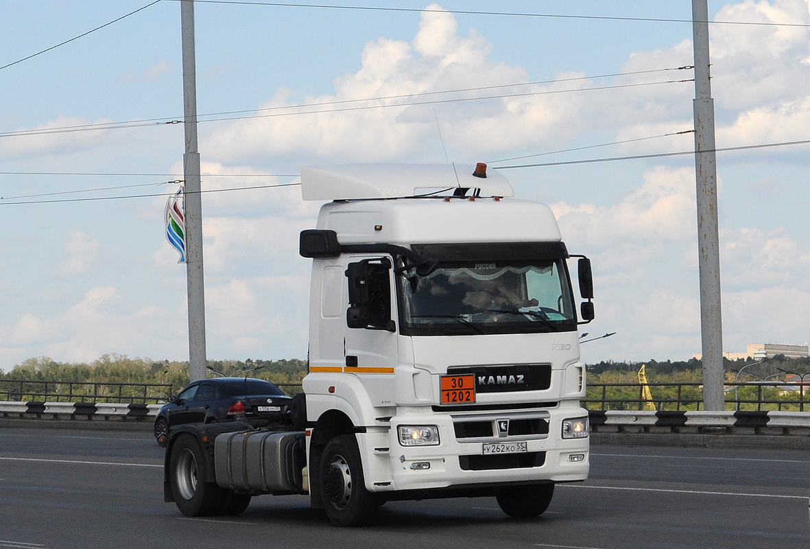 Омская область, № У 262 КО 55 — КамАЗ-5490-S5(87)