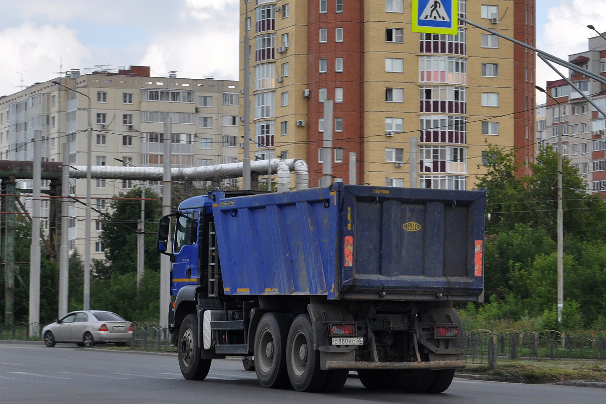 Омская область, № С 880 КС 55 — MAN TGS 40.390