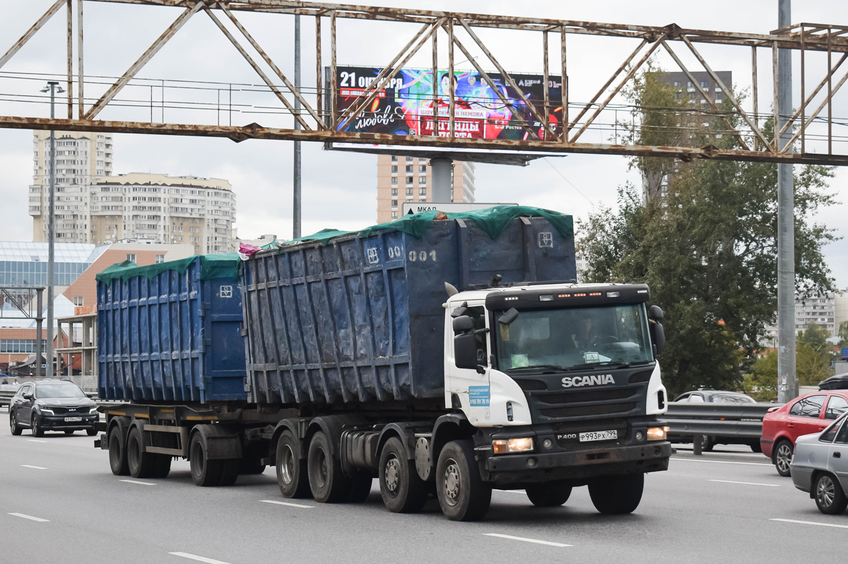 Москва, № Р 993 РХ 799 — Scania ('2011) P400