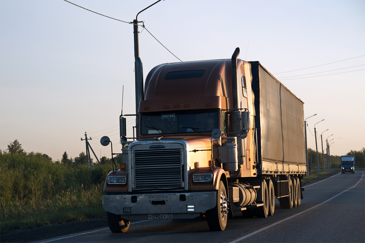 Тюменская область, № Р 090 КУ 72 — Freightliner FLD 132 Classic XL