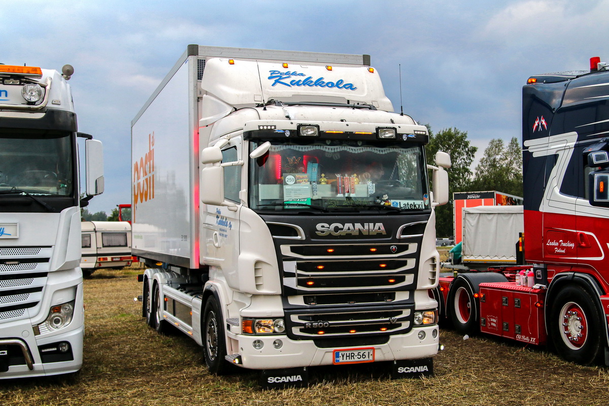 Финляндия, № YHR-561 — Scania ('2009) R500; Финляндия — Power Truck Show 2018