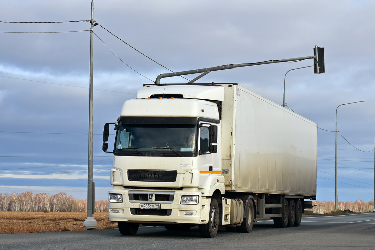 Санкт-Петербург, № В 465 СМ 198 — КамАЗ-5490-S5(87)