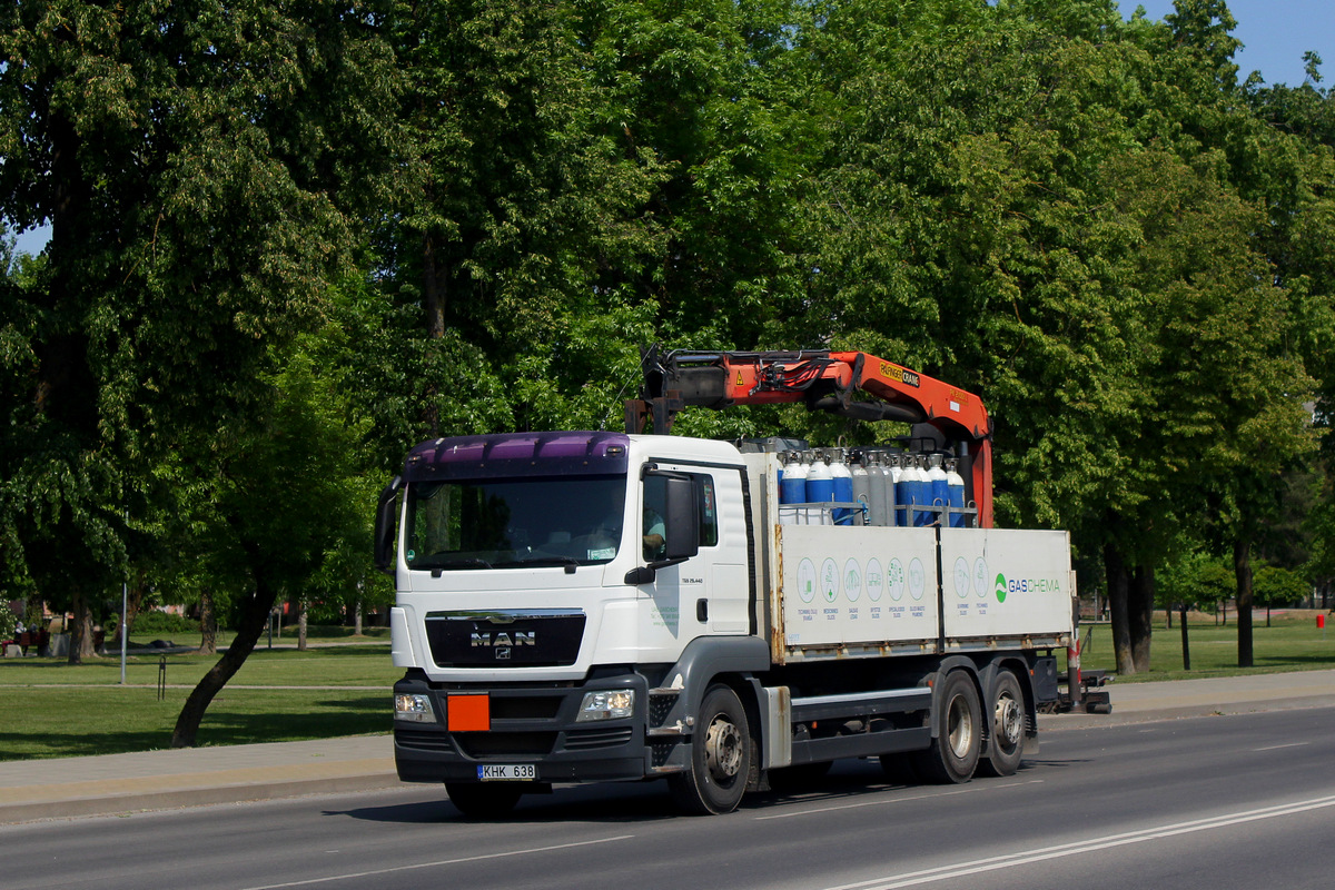 Литва, № KHK 638 — MAN TGS 26.440