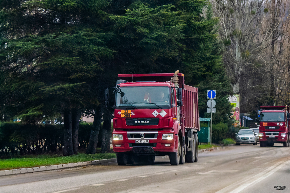 Крым, № М 210 ОА 82 — КамАЗ-65801-T5(68)
