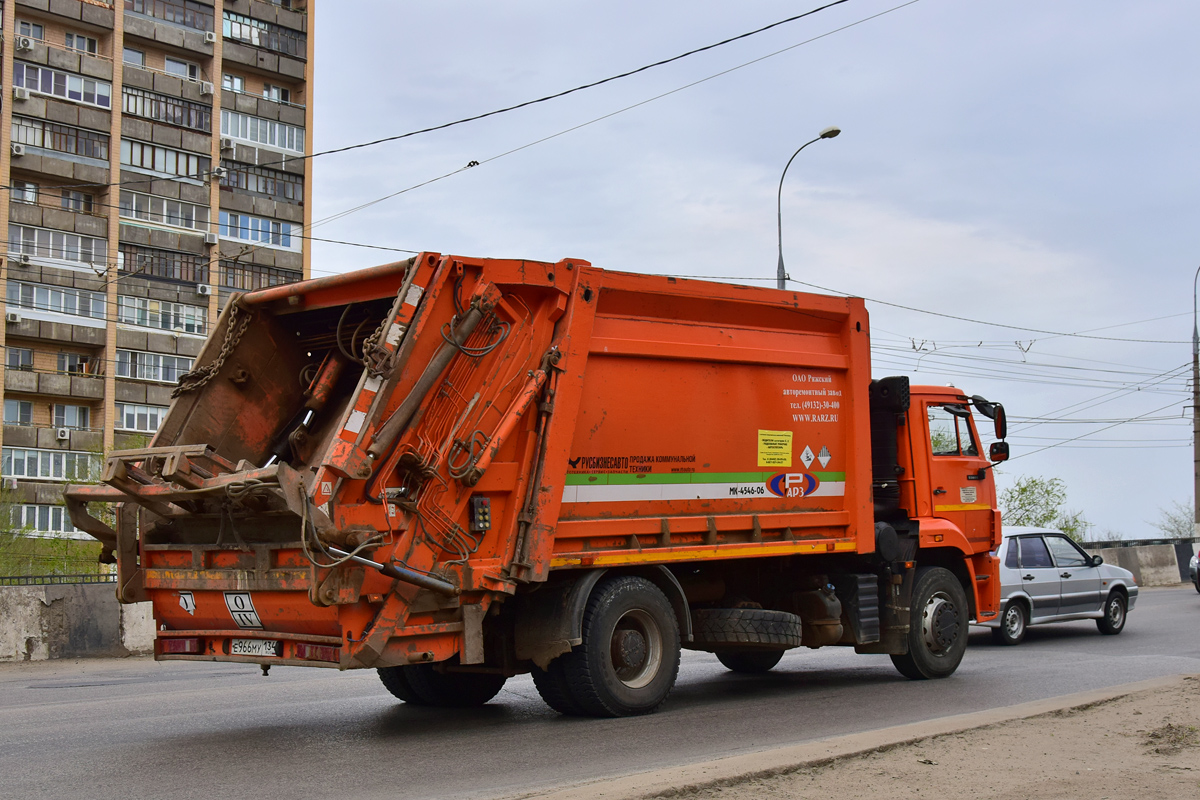 Волгоградская область, № Е 966 МУ 134 — КамАЗ-53605-A5(48)