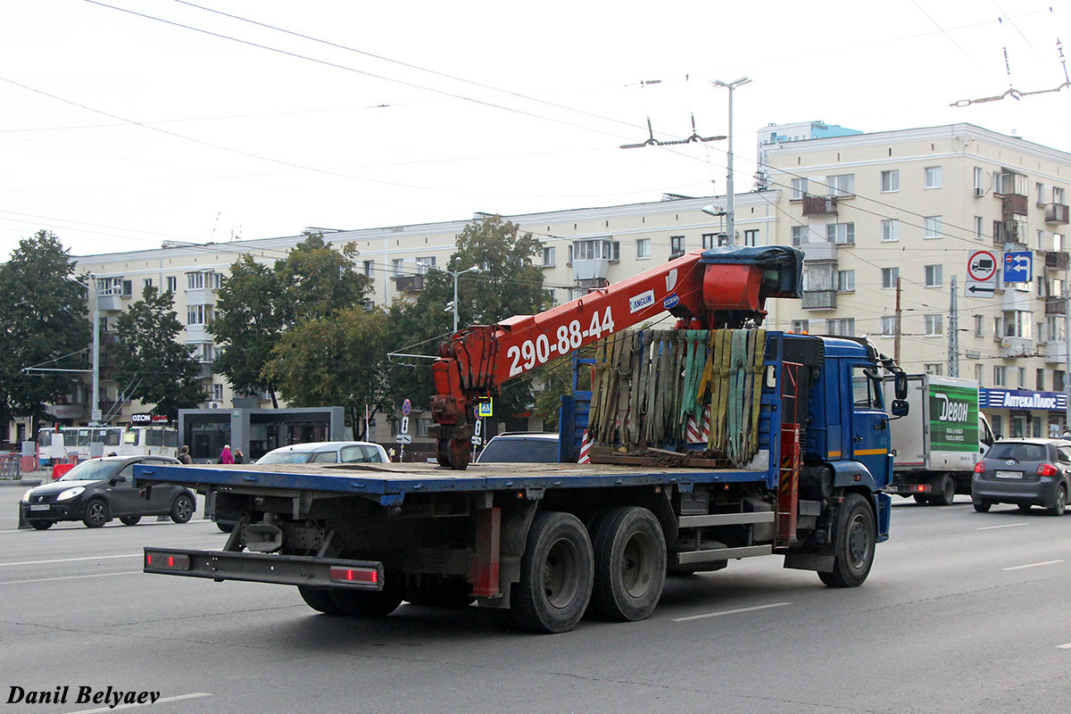 Свердловская область, № Х 345 ТК 96 — КамАЗ-65117-N3(78)