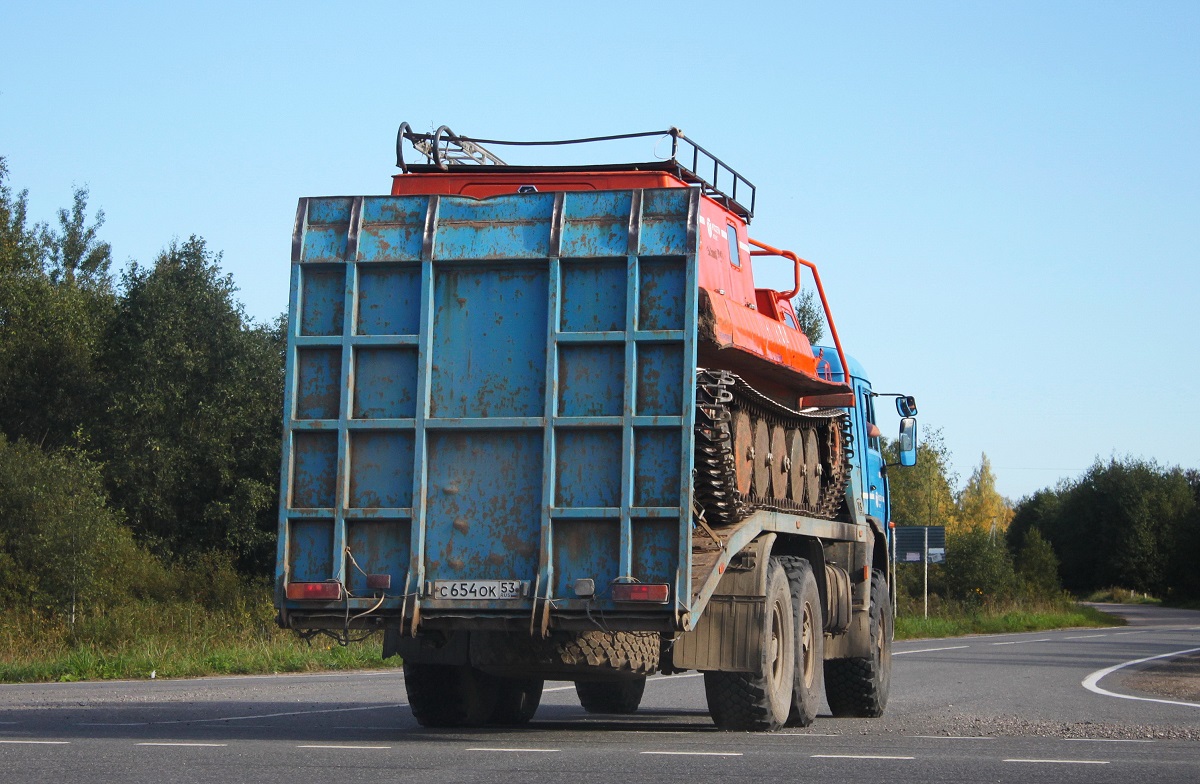 Новгородская область, № С 654 ОК 53 — КамАЗ-43118-10 [43118K]; Новгородская область — Разные фотографии (Спецтехника)