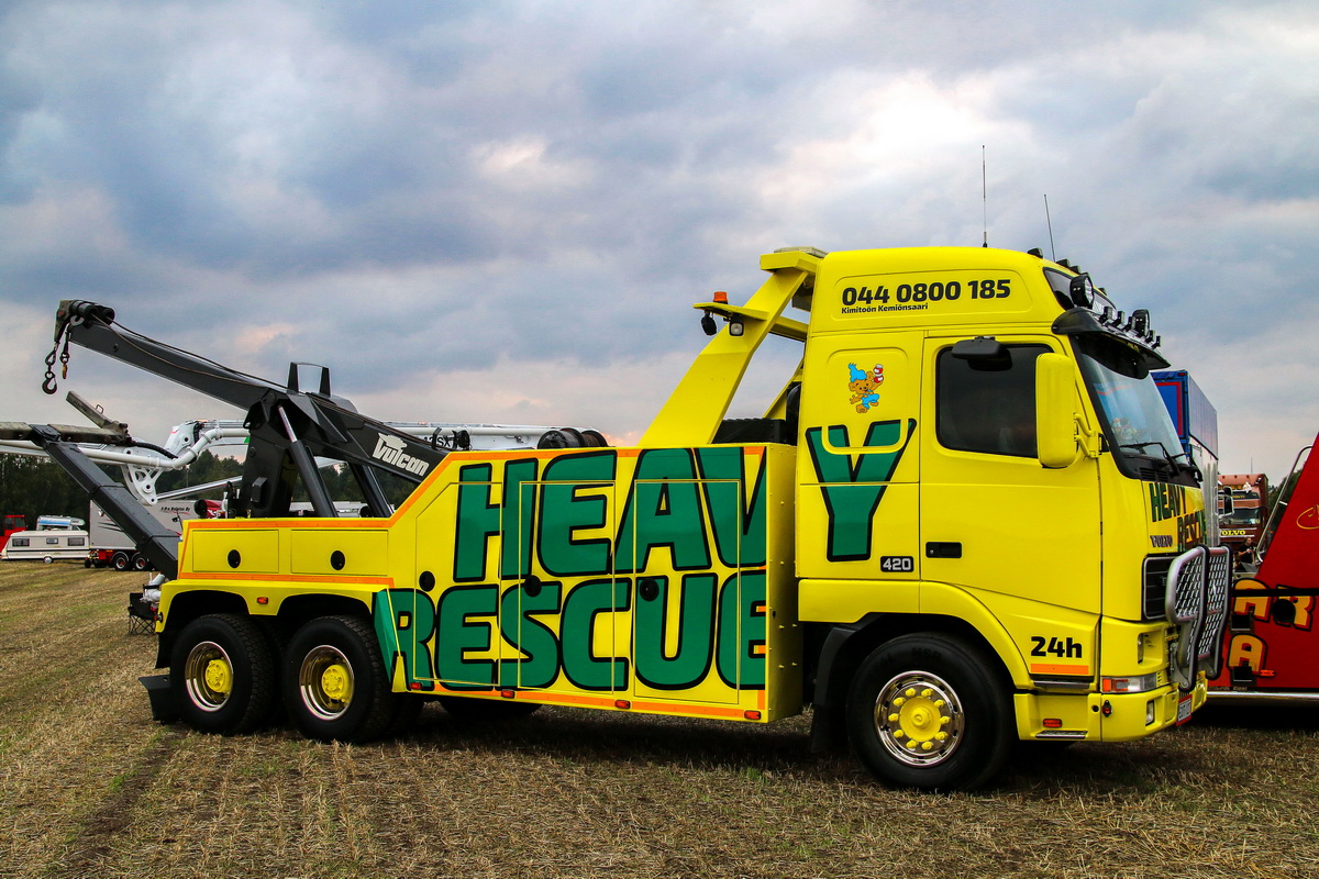 Финляндия, № EOT-127 — Volvo ('1993) FH12.420; Финляндия — Power Truck Show 2018