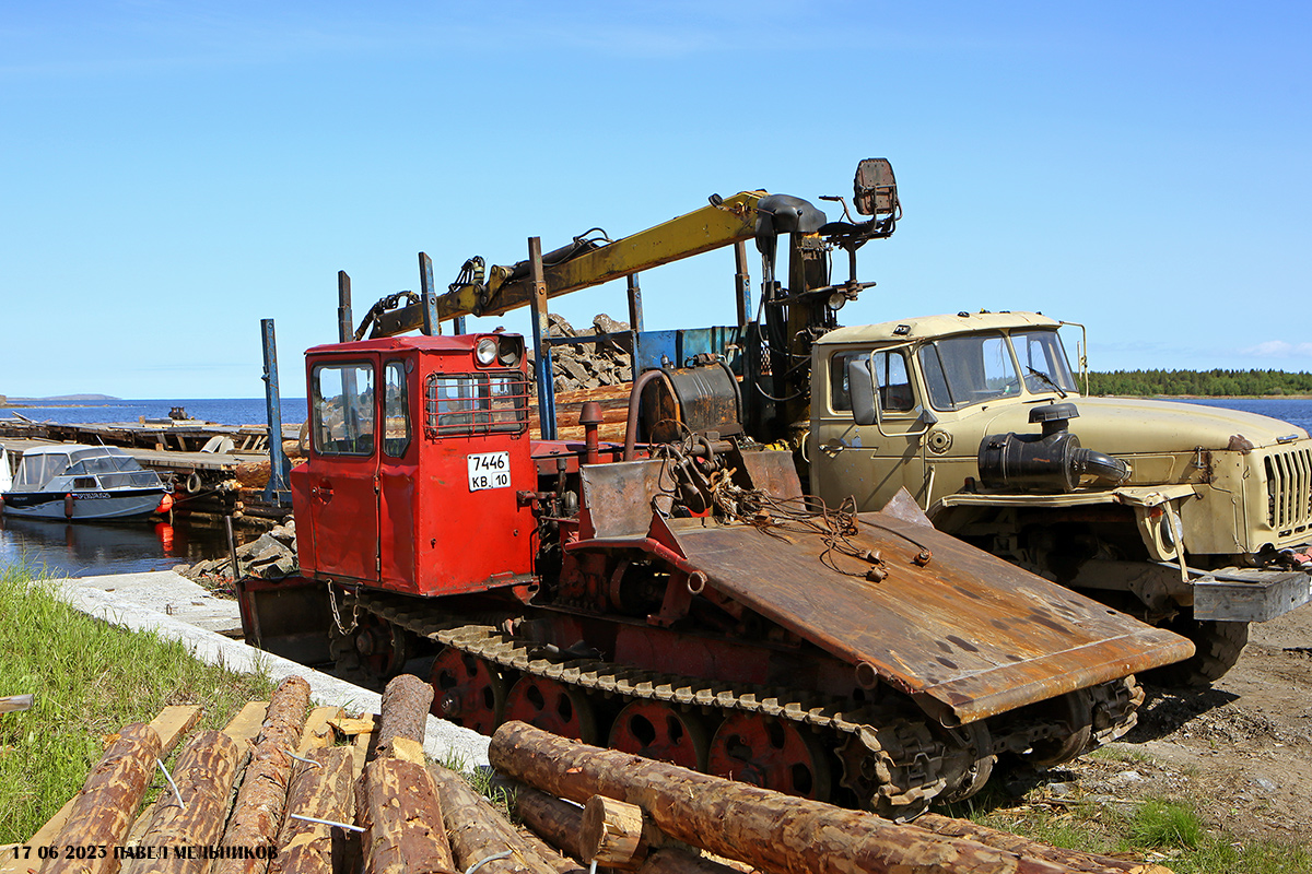 Карелия, № 7446 КВ 10 — ТДТ-55