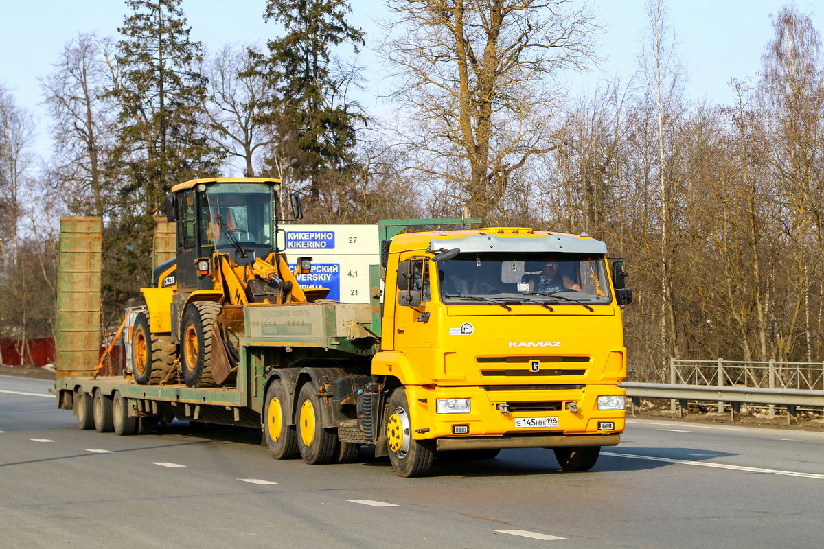 Санкт-Петербург, № Е 145 НН 198 — КамАЗ-65116-A5(48); Ленинградская область — Разные фотографии (Спецтехника)