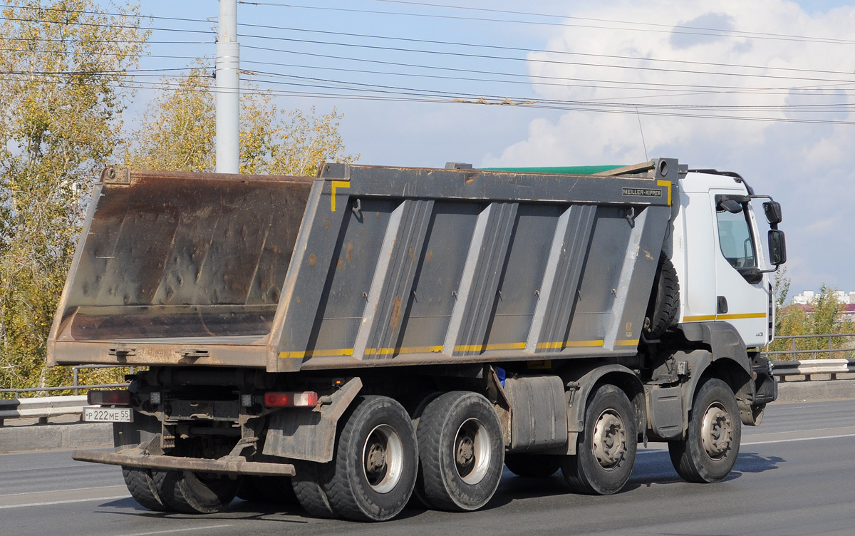 Омская область, № Р 222 МЕ 55 — Renault Kerax