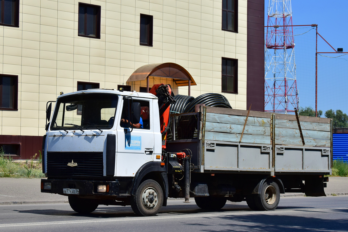 Волгоградская область, № А 774 АЕ 34 — МАЗ-437041
