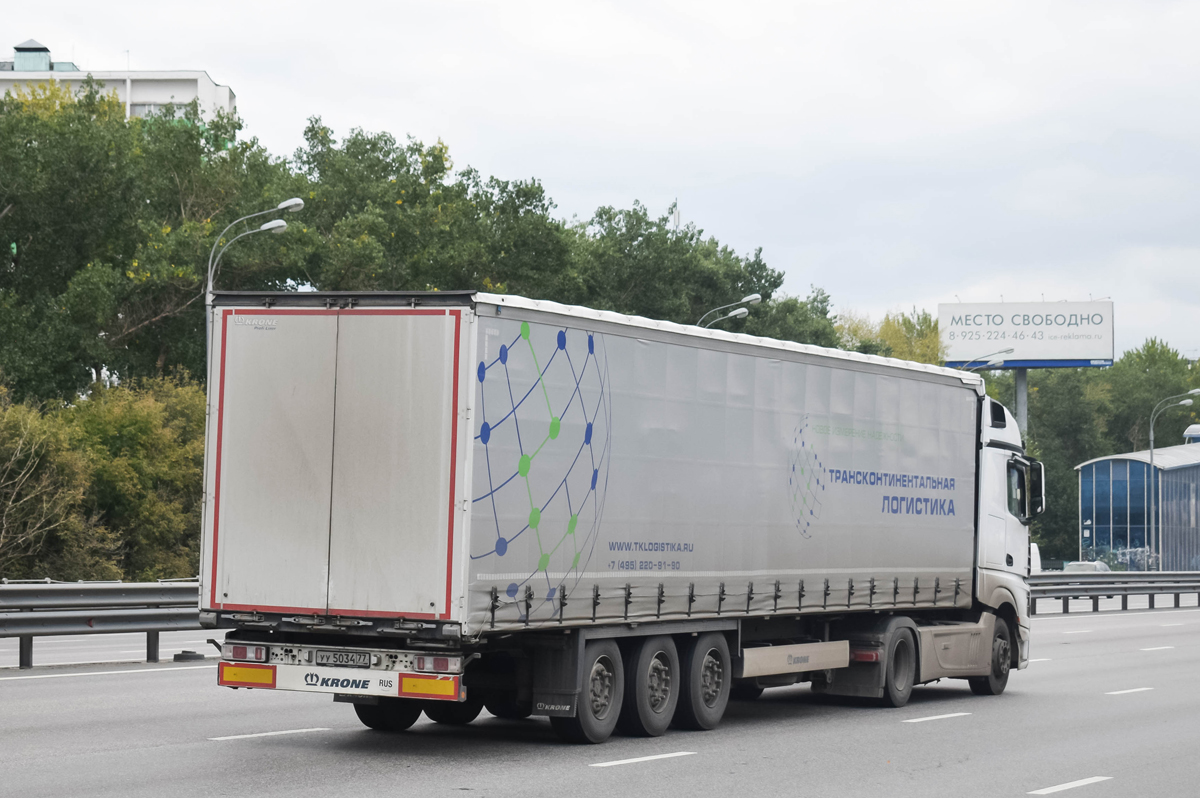 Москва, № УУ 5034 77 — Krone SDP 27 Profi Liner / SDP 24