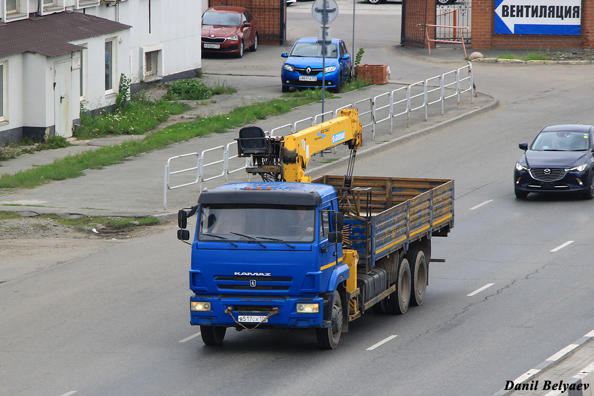 Челябинская область, № В 517 СХ 174 — КамАЗ-65117-N3(78)