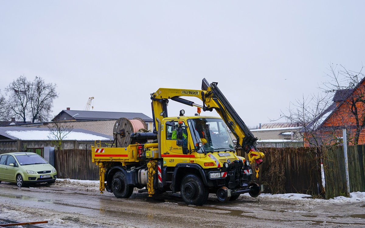 Польша, № 459 — Mercedes-Benz Unimog U400