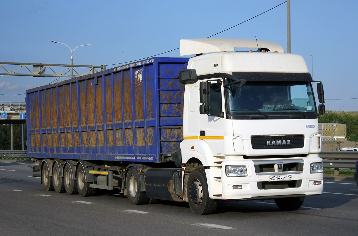 Краснодарский край, № Х 514 ХР 123 — КамАЗ-5490-DC(87)