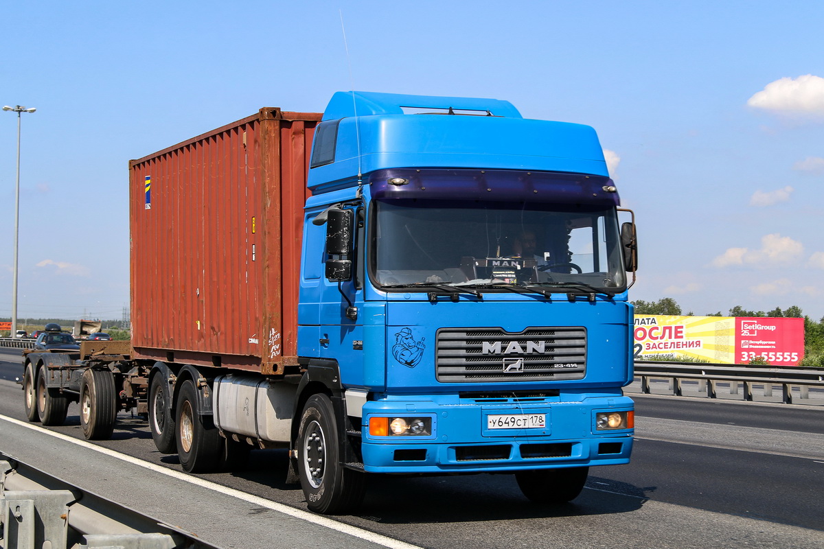 Санкт-Петербург, № У 649 СТ 178 — MAN F2000 23.414