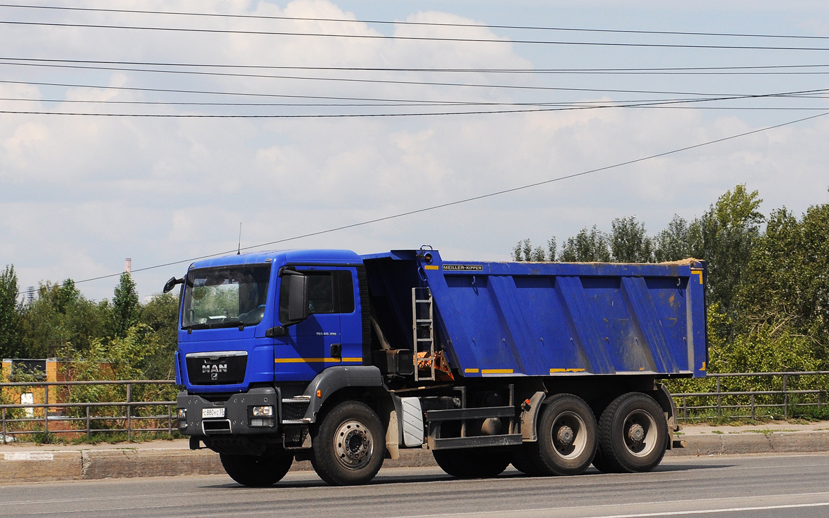 Омская область, № С 880 КС 55 — MAN TGS 40.390