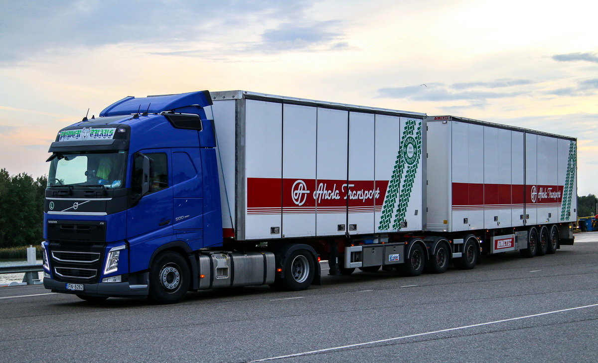 Латвия, № FN-6262 — Volvo ('2012) FH.500