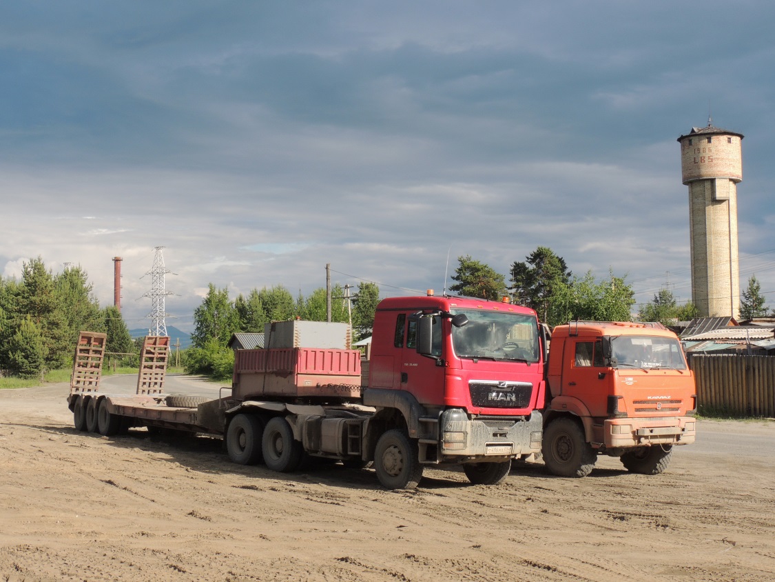 Бурятия, № Т 496 МА 03 — MAN TGS 33.430