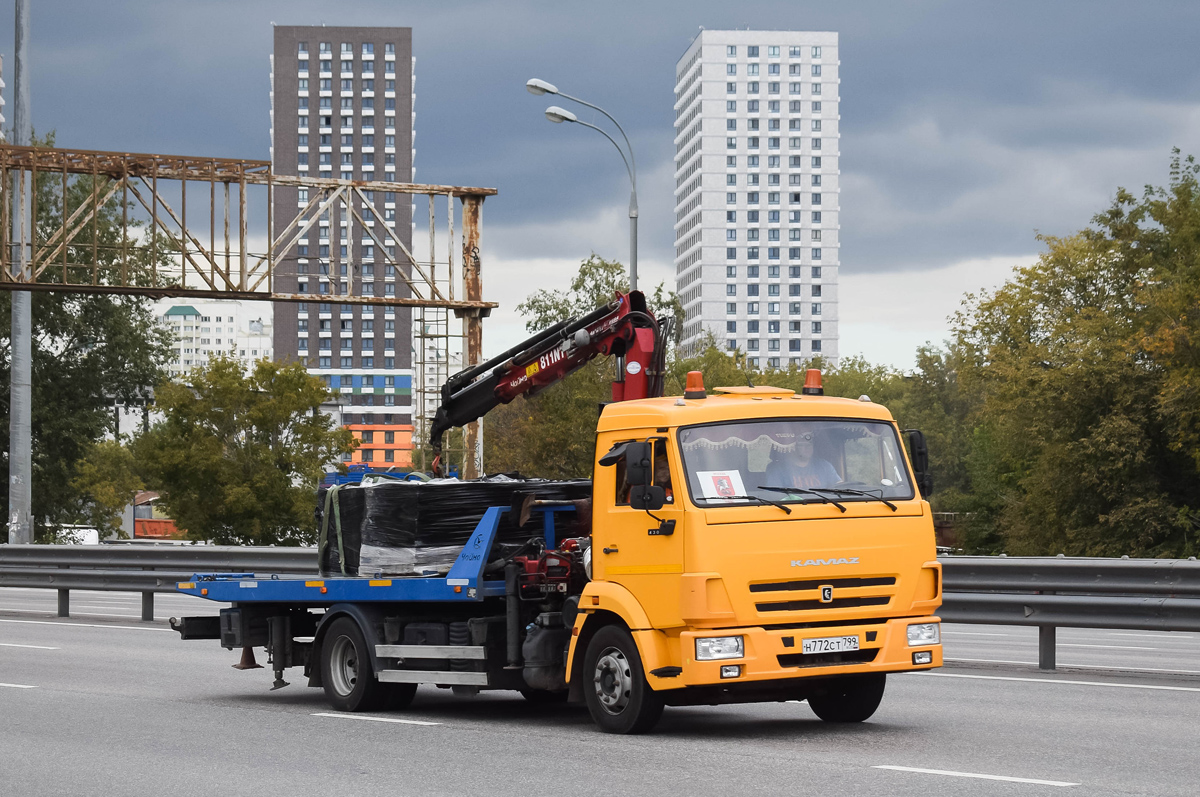 Москва, № Н 772 СТ 799 — КамАЗ-4308-G5(69)