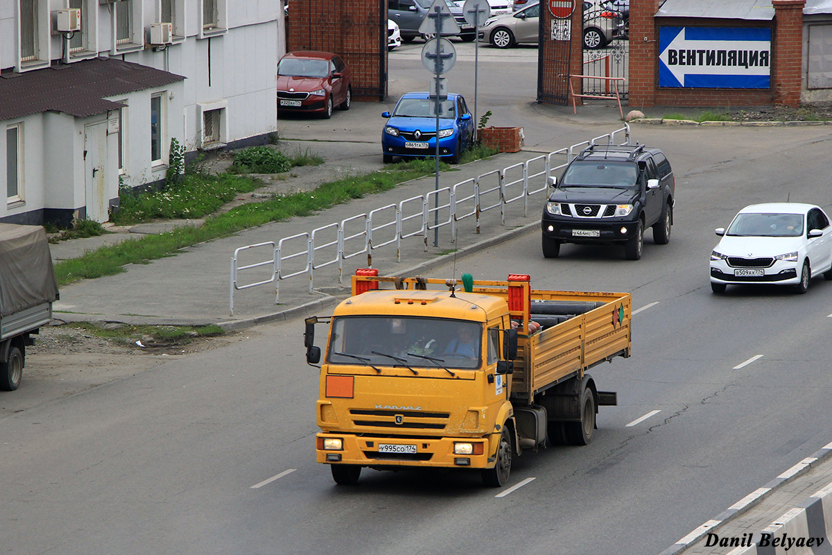Челябинская область, № У 995 СО 174 — КамАЗ-4308-R4(28)