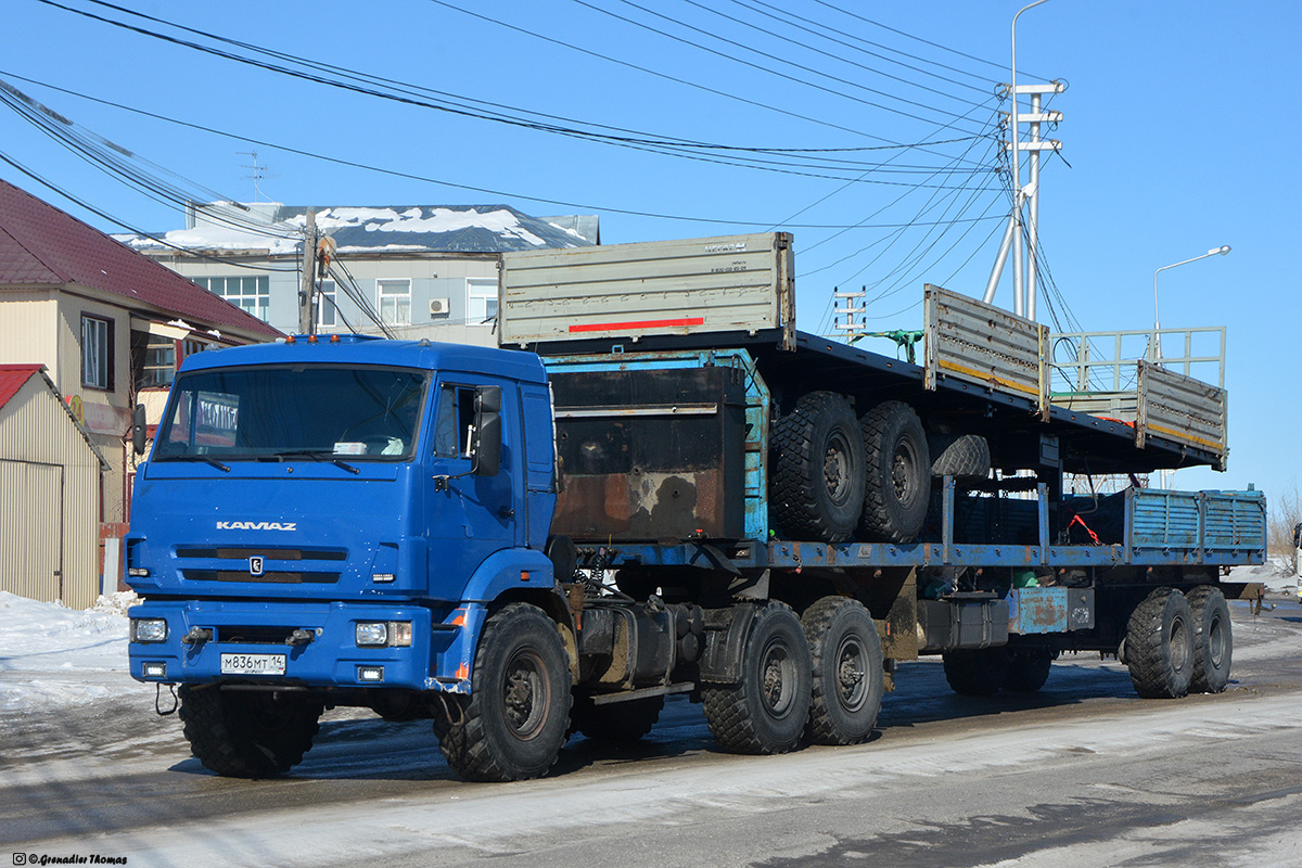 Саха (Якутия), № М 836 МТ 14 — КамАЗ-53504-46