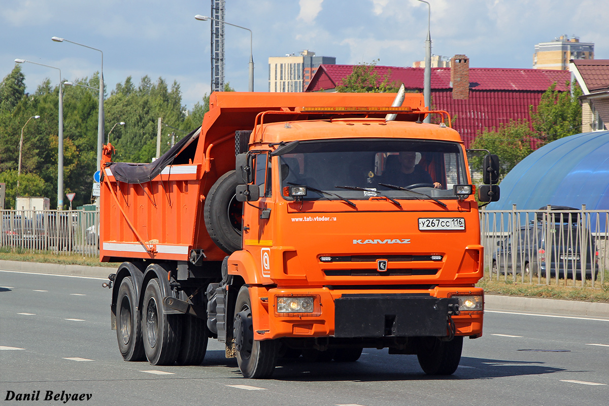 Татарстан, № У 267 СС 116 — КамАЗ-65115-A4(23)