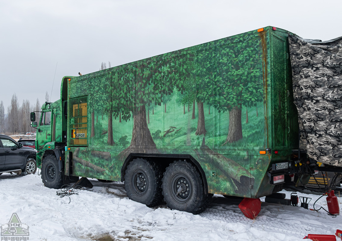Алматы, № 500 ASP 02 — КамАЗ-43118-RR(76) [431185-R]