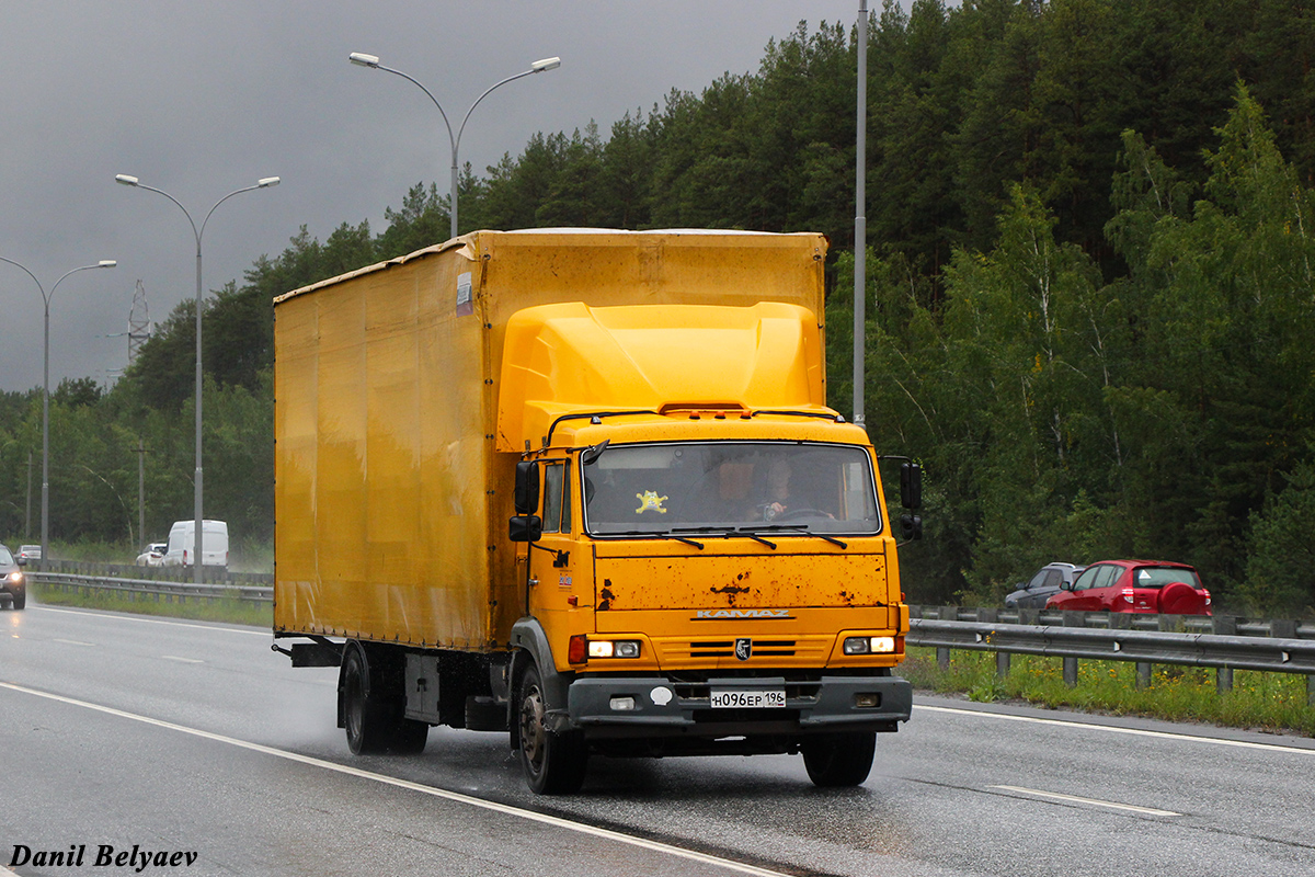 Свердловская область, № Н 096 ЕР 196 — КамАЗ-4308-A3(96)