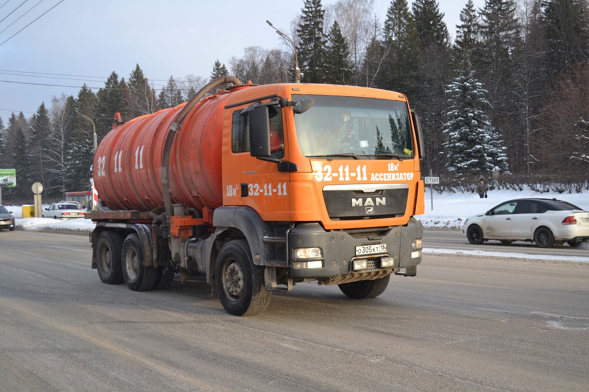 Удмуртия, № О 305 КТ 18 — MAN TGS 33.350