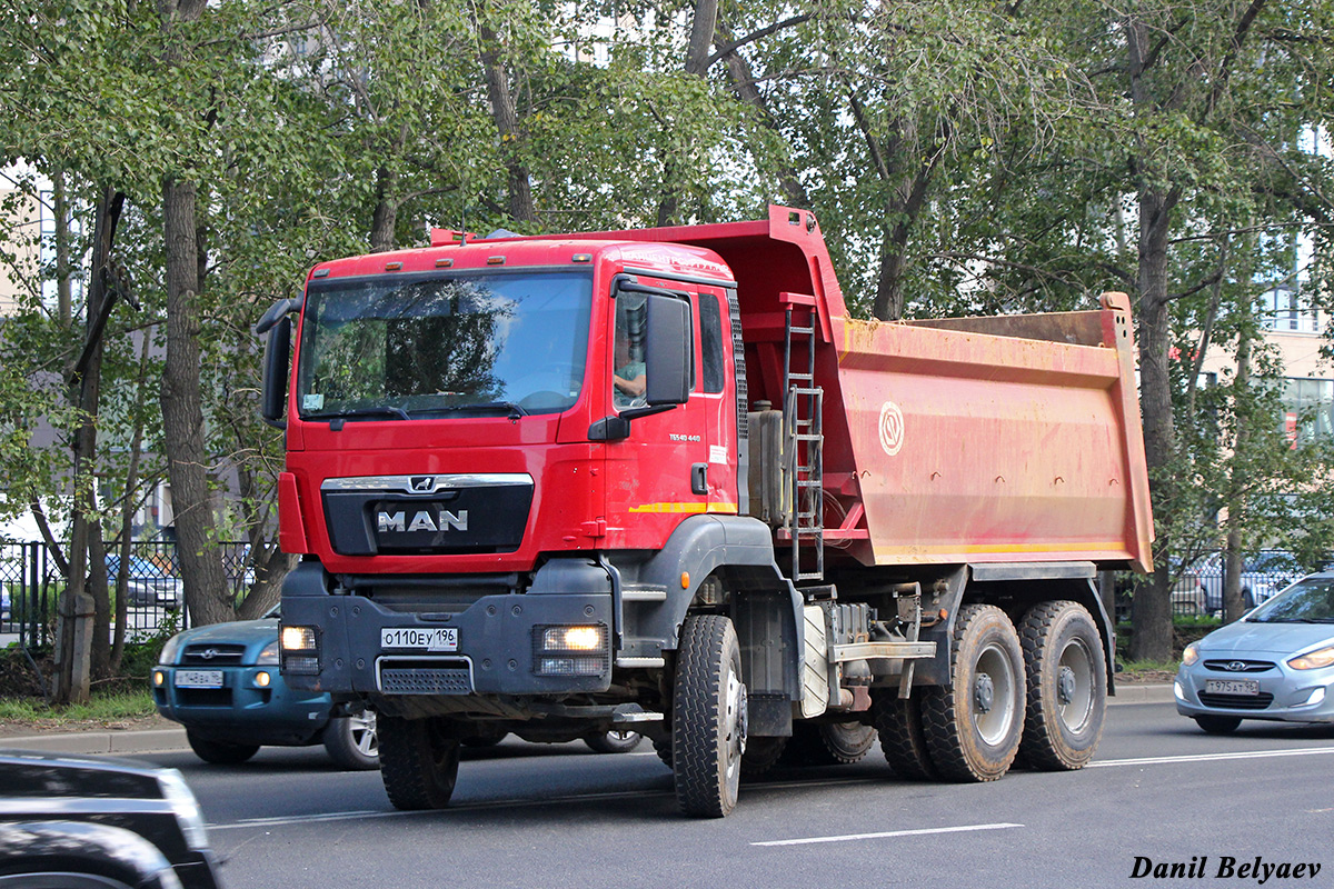 Свердловская область, № О 110 ЕУ 196 — MAN TGS 40.440