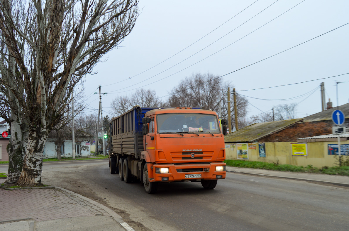 Краснодарский край, № С 272 ВО 123 — КамАЗ-65115-N3(78)