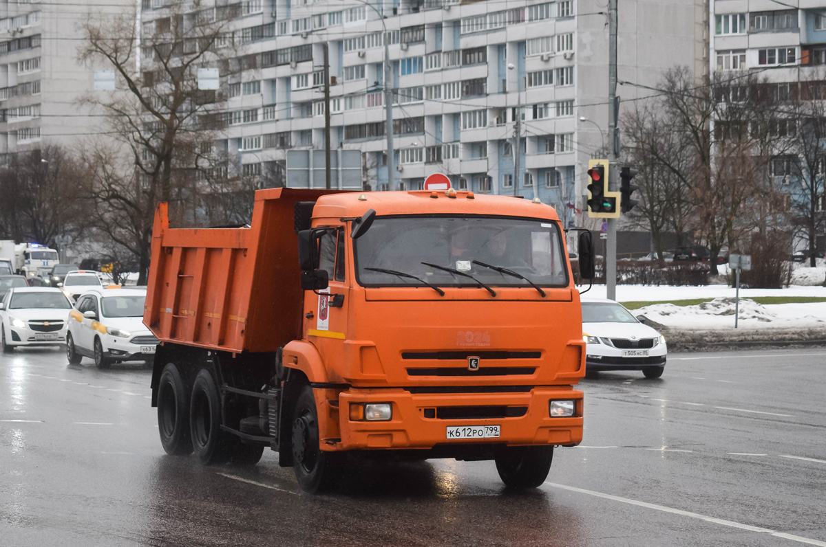 Москва, № К 612 РО 799 — КамАЗ-65115-A4(23)