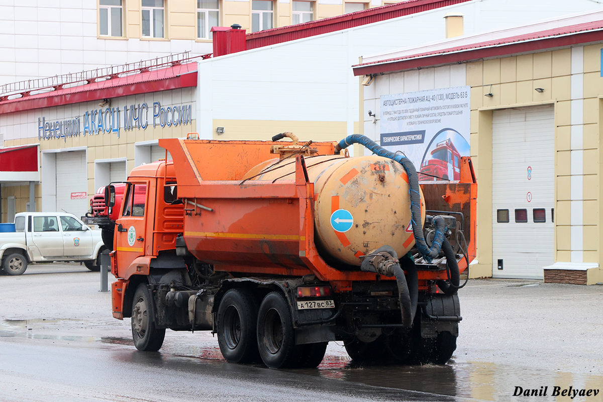 Ненецкий автономный округ, № А 127 ВС 83 — КамАЗ-65115-L4(19)