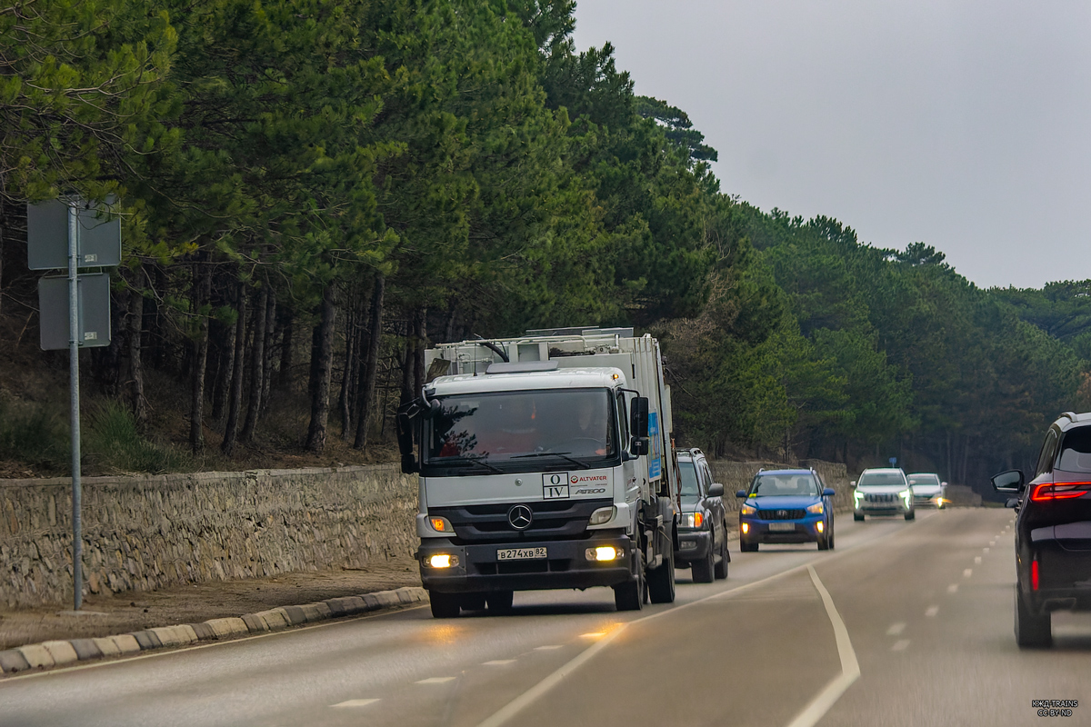 Крым, № 043 — Mercedes-Benz Atego 1522