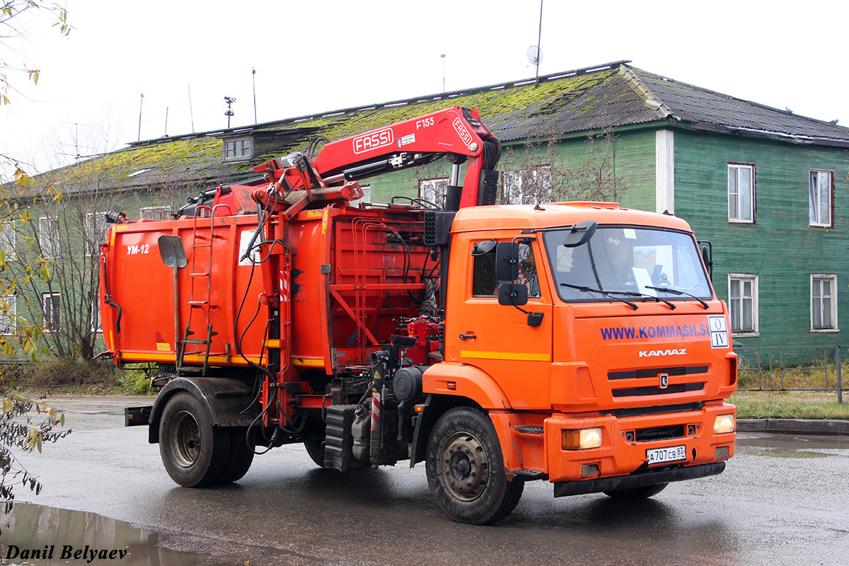 Ненецкий автономный округ, № А 707 СВ 83 — КамАЗ-43253-R4(28)