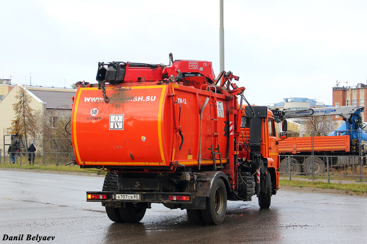 Ненецкий автономный округ, № А 707 СВ 83 — КамАЗ-43253-R4(28)