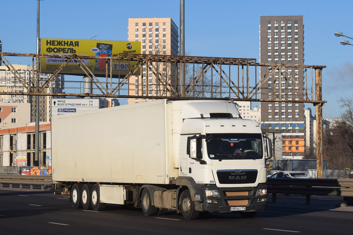 Санкт-Петербург, № Р 894 ЕС 178 — MAN TGS 19.400