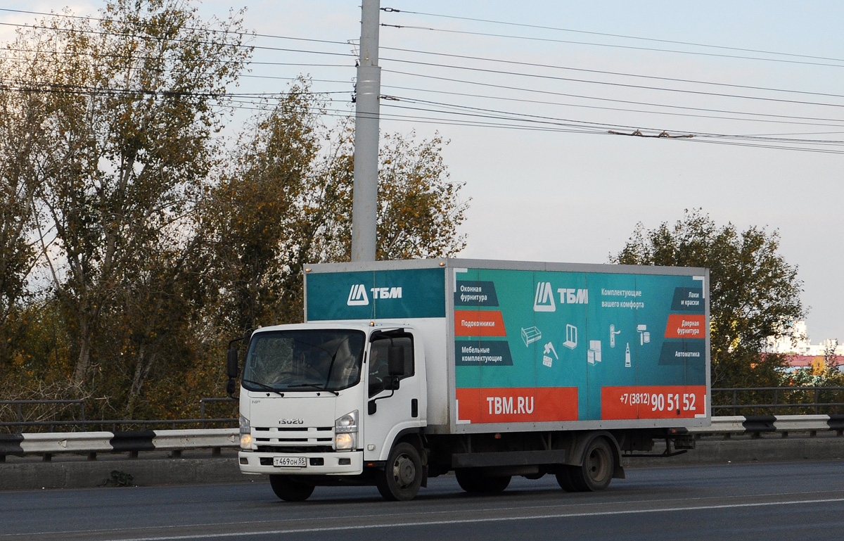 Омская область, № Т 469 ОН 55 — Isuzu NPR75 [Z7X]
