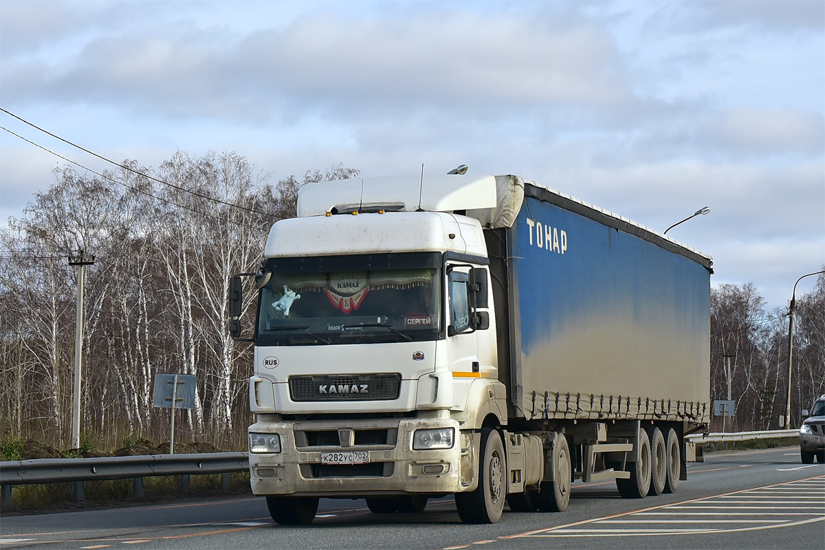 Башкортостан, № К 282 УС 702 — КамАЗ-5490-S5(87)