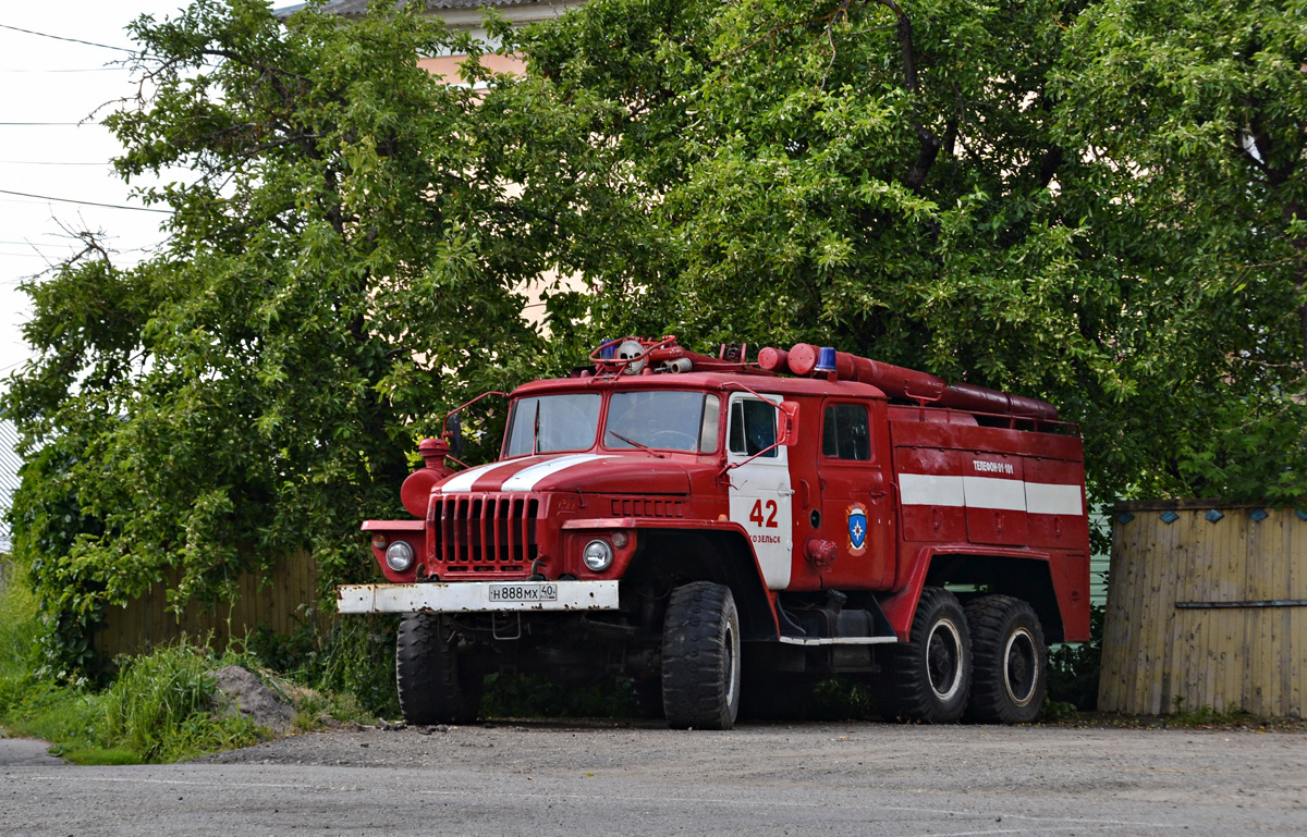 Калужская область, № Н 888 МХ 40 — Урал-43202-10