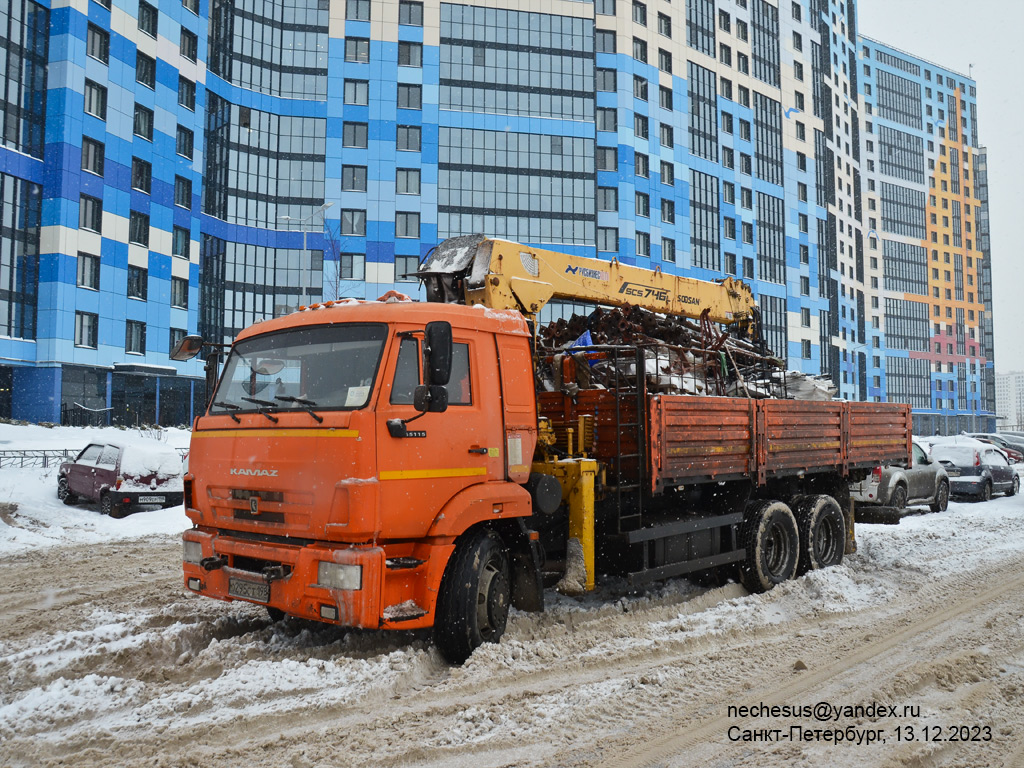 Санкт-Петербург, № О 295 СТ 198 — КамАЗ-65115-42