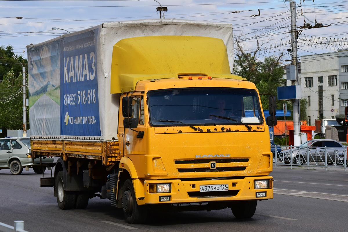 Ставропольский край, № А 375 РС 126 — КамАЗ-4308-R4(28)