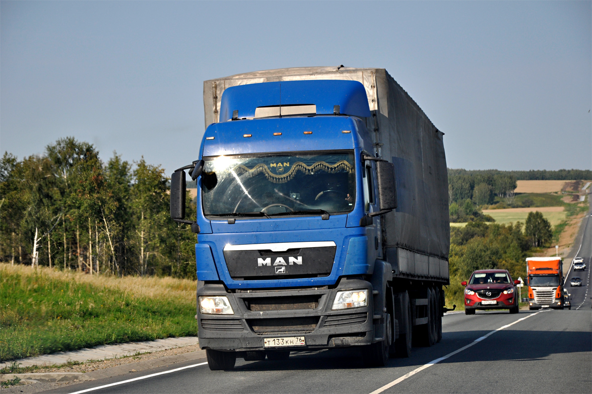 Ярославская область, № Т 133 КН 76 — MAN TGS 19.400