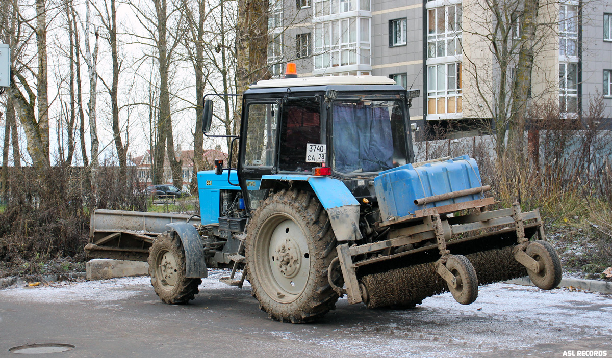 Санкт-Петербург, № 3740 СА 78 — Беларус-82.1