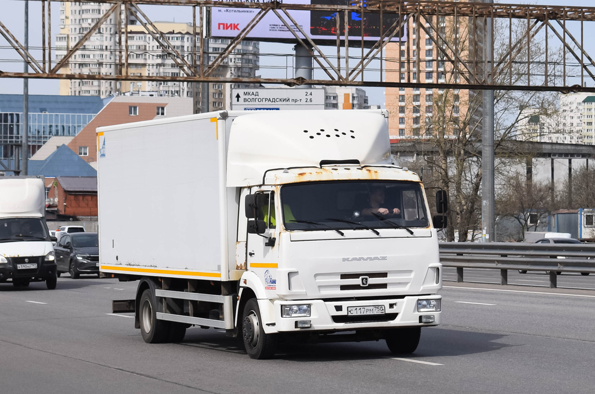 Московская область, № С 117 РМ 750 — КамАЗ-4308-C4(25)